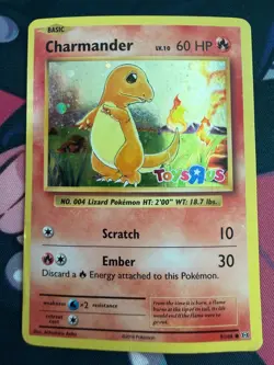 Charmander - (Toys R Us Promo) 009/108 Miscellaneous Cards & Products Holo - Image 1
