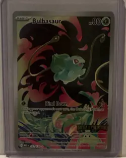 Bulbasaur 133/132 Miscellaneous Cards & Products Holo Illustration Rare Stamped… - Image 1