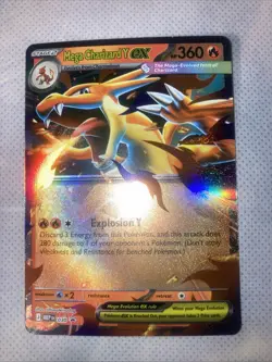 Mega Charizard Y Ex #030 Holo Promo Pokemon Card NM Never Played - Image 1