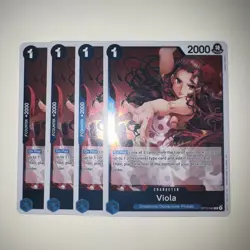 Viola OP15-040 R X4 Playset Adventure on KAMI's Island - ONE PIECE Card Game Eng - Image 1