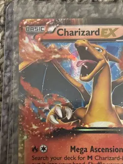 Pokemon TCG Charizard-EX XY17 Holo Promo Card LP Condition - Image 5
