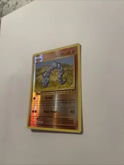 Pokemon TCG Onix Card 61/108 XY Evolutions Reverse Holo Near Mint Condition - Image 2