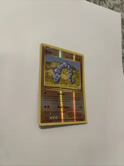 Pokemon TCG Onix Card 61/108 XY Evolutions Reverse Holo Near Mint Condition - Image 3