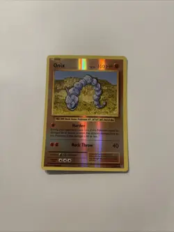 Pokemon TCG Onix Card 61/108 XY Evolutions Reverse Holo Near Mint Condition - Image 5