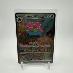 Pokemon Card - Venusaur ex 151 198/165 Special Illustration Rare 2023 NM - Image 1
