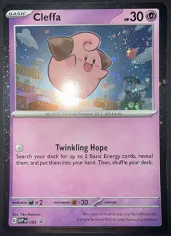 Cleffa 095 Sv: Scarlet & Violet Promo Cards Holo - Image 1