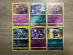 Sableye Pokemon Card Collection Lot Of 6 With Reverse Holos - Image 1