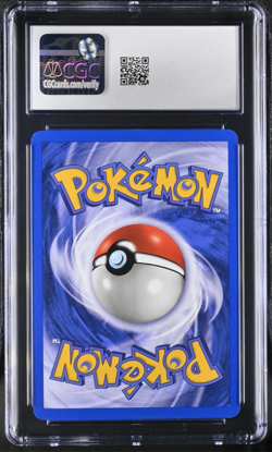 Ampharos - Neo Revelation 1st Edition 1/64 Holo SWIRL Pokemon Card - CGC 9 MINT - Image 2