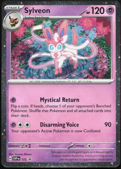 Sylveon - (Cosmos Holo) Promo SV: Scarlet & Violet Promo Cards 172 Holo NM - Image 1