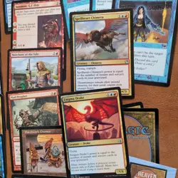 Custom Commander MTG Deck Magic = Card Drawing Madness Red Blue Mythic Rare Fun - Image 5