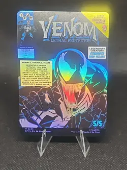 2025 MTG Spider-Man * EDDIE BROCK / VENOM * Borderless Foil #233 * Mythic * NM - Image 2