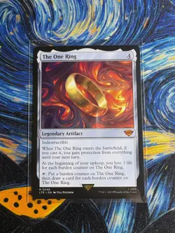 MTG The One Ring – LTR 246 – Lord of the Rings – Rare – Near Mint - Image 1