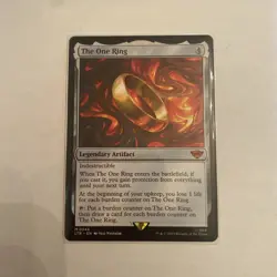 The One Ring - Universes Beyond: The Lord of the Rings Pack Fresh Mint #246 MTG - Image 1