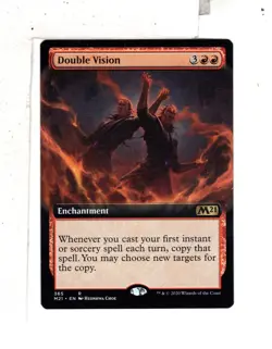 MTG SkeenAB Double Vision BORDERLESS from M21. NM. - Image 1