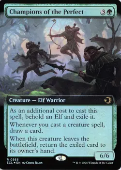Champions of the Perfect (Extended Art) 365 ECL Lorwyn Eclipsed R Foil - Image 1