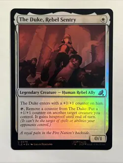 The Duke, Rebel Sentry Avatar: The Last Airbender: Eternal-Legal Foil - Image 1