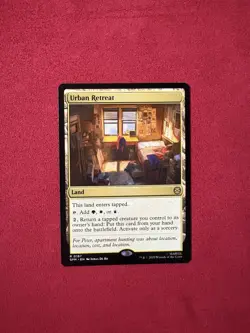 Urban Retreat - Marvel’s Spider-Man SPM Magic The Gathering MTG #187 - Image 1