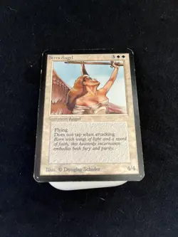 Magic the Gathering Serra Angel Alpha LP - Image 4
