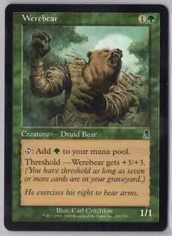 1x Werebear - Odyssey - Near Mint - Image 1