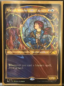Magic: The Gathering Jhoira Weatherlight Captain Secret Lair Drop Foil Rare 2023 - Image 1