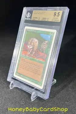 MTG 3rd Edition Revised 1994 Timber Wolves BGS 9.5Q (TRUE QUAD) GEM MINT 93/94 - Image 3