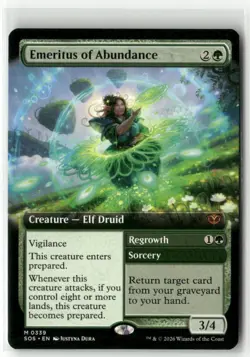 Emeritus of Abundance (Extended Art) Secrets of Strixhaven Regular - Image 1