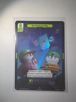 *BE WEIRD AND SILLY* - Vibes TCG *PROMO CARD* 2/25. Legend of the Lils. 2025. UK - Image 1