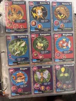 1999 Burger King Pokemon Card Uncut Sheet #8 Charizard, Raichu, Etc. - Image 1