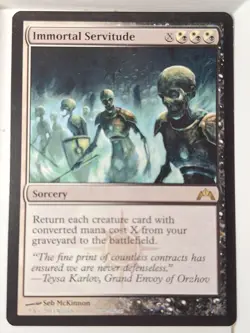 Immortal Servitude - Gatecrash - Magic the Gathering MTG Nice! - Image 1