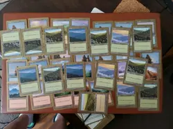 42x Basic Lands lot - NM/LP - World Championships 1997 Seattle MTG - Image 1
