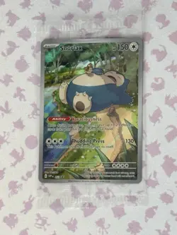 Snorlax SVP EN 051 Black Star Promo Scarlet & Violet Pokemon 151 Card - Sealed - Image 1