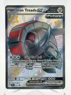 Iron Treads ex SVP073 - Pokemon Scarlet & Violet Promo Ultra Rare Holo Card NM - Image 1