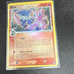Pokemon Mew 3/17 Delta Species Holo Basic Card 60HP 2007 English - Image 1