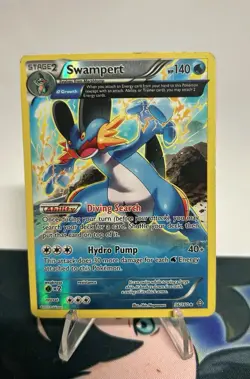 Pokemon Swampert TCG Reverse Holo Rare Card 36/160 XY Primal Clash - Image 1
