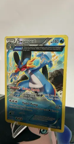 Pokemon Swampert TCG Reverse Holo Rare Card 36/160 XY Primal Clash - Image 3