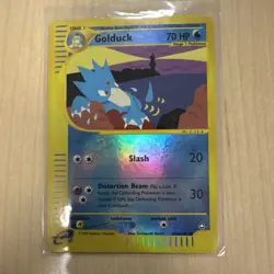 Golduck 50b/147 Pokemon Aquapolis Reverse Holo Rare Card LP - Image 1