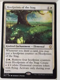 Hoofprints of the Stag - Commander: Bloomburrow - Magic the Gathering MTG Nice! - Image 1