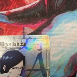 Uryu Ishida Bleach Union Arena BLG-2-002 R+ Holo 3000+ BP Stern Ritters Card - Image 3