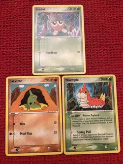 Pokemon Card Yukiko Baba Art Lot VLP/NM - x3 Vintage 2004 Commons Bundle Set - Image 1