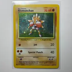 Pokemon TCG Card Kangaskhan 5/64 Jungle Hitmonchan 7/102 Base Set Holo Rare LP - - Image 4