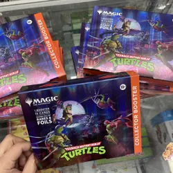 MTG Teenage Mutant Ninja Turtles Collector Booster “Omega” 15 Cards NEW SEALED - Image 2