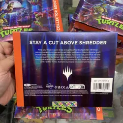 MTG Teenage Mutant Ninja Turtles Collector Booster “Omega” 15 Cards NEW SEALED - Image 4