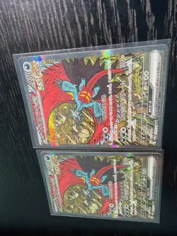 Roaring Moon ex SAR 218/187 Terastal Festival ex Pokemon Card Japanese NM x2 - Image 3