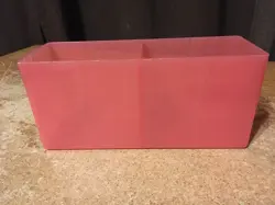 PINK DRAGON SHIELD HARD PLASTIC CARD STORAGE BOX CASE ONLY NO LID / WRONGWAY052 - Image 1