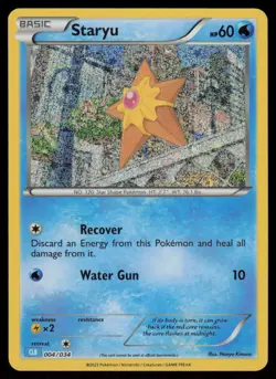 Staryu Holo Classic Collection Trading Card Game Classic 004/034 NM Pokemon - Image 1