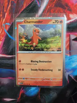 Charmander - (Cosmos Holo) Promo Miscellaneous Cards & Products 004/165 NM - Image 1