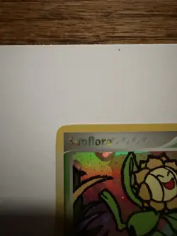 Pokemon Sunflora Stamped Unseen Forces Card 16/115 EX Unseen Forces Holo Rare - Image 4