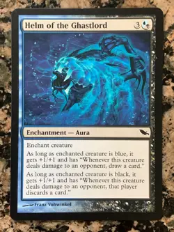MTG Helm of the Ghastlord x1 Shadormoor NM Magic the Gathering - Image 1