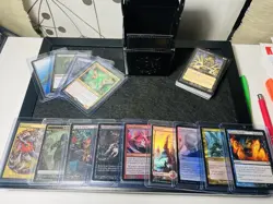 Magic The Gathering Zombie Deck Zombie Apocalypse With Metal Deck Box - Image 1