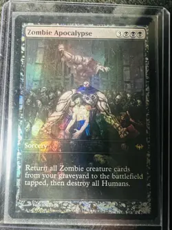 Magic The Gathering Zombie Deck Zombie Apocalypse With Metal Deck Box - Image 2